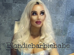 Blondiebarbiebabe