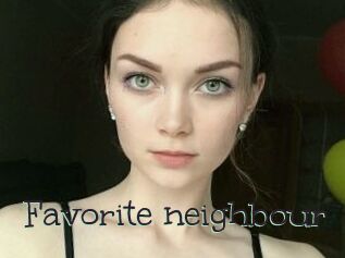 Favorite_neighbour