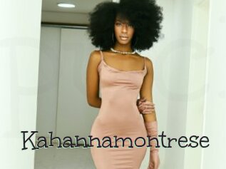 Kahannamontrese