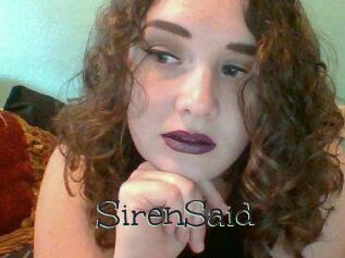 SirenSaid